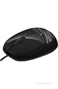 Logitech M105 Wired Optical Mouse Mouse(USB, Black)